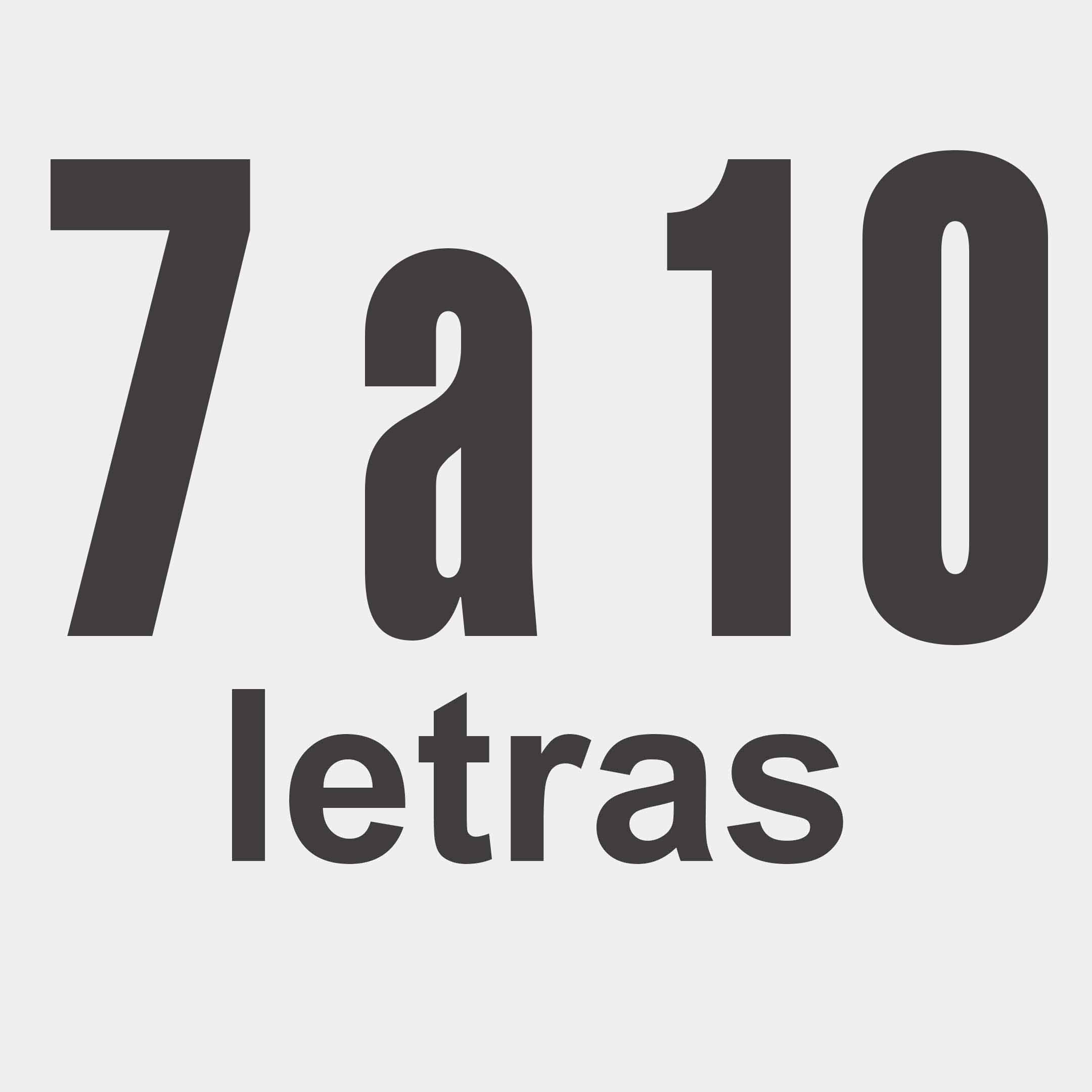 Nombres de 7 a 10 letras