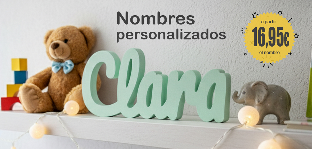 nombres personalizados