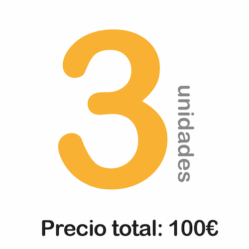 3 unidades